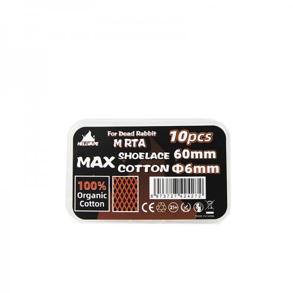 Cotton Lacets Pour Dead Rabbit M RTA (10pcs) - Hellvape