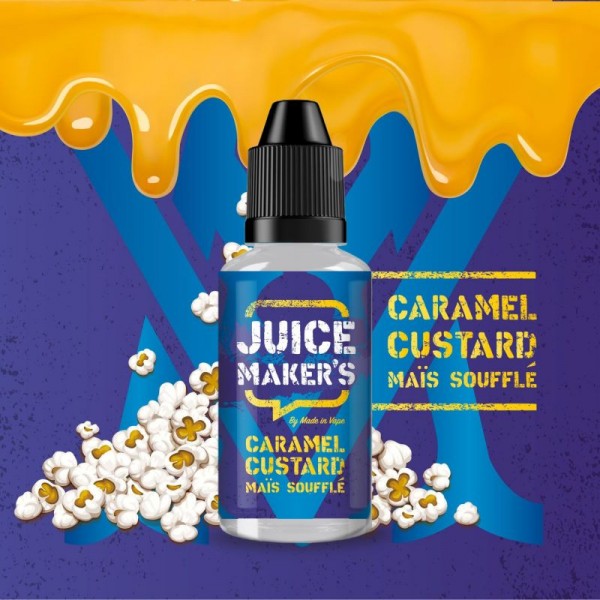 Concentré Juice Maker's Caramel Custard popcorn souflé 30ml